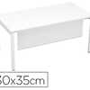 TABLE VOILE DE FOND PAPERFLOW 130X35CM COLORIS BLANC/BLANC TABLE VOILE DE FOND PAPERFLOW 130X35CM COLORIS BLANC/BLANC