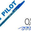STYLO-BILLE PILOT BP-S ACRITUR E MOYENNE 0.5MM ENCRE DOUCE POINTE INDAFORMABLE RECHARGEABLE CORPS TRANSLUCIDE BLEU STYLO-BILLE PILOT BP-S ACRITUR E MOYENNE 0.5MM ENCRE DOUCE POINTE INDAFORMABLE RECHARGEABLE CORPS TRANSLUCIDE BLEU