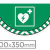 STICKER DE SIGNALISATION CEP DAE DÉFRIBILATEUR AUTOMATIQUE EXTERNE POUR POSE AU SOL 700X350MM STICKER DE SIGNALISATION CEP DAE DÉFRIBILATEUR AUTOMATIQUE EXTERNE POUR POSE AU SOL 700X350MM