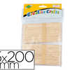 BÂTONNET EN BOIS CRAATIVE CRAF TS 15X200MM COULEUR NATURELLE BLISTER 100 UNITAS BÂTONNET EN BOIS CRAATIVE CRAF TS 15X200MM COULEUR NATURELLE BLISTER 100 UNITAS
