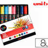 MARQUEUR POSCA PC8K GOUACHE EN CRE INODORE TOUTES SURFACES POINTE LARGE BISEAUTAE ASSORTIMENT ATUI 8 UNITAS MARQUEUR POSCA PC8K GOUACHE EN CRE INODORE TOUTES SURFACES POINTE LARGE BISEAUTAE ASSORTIMENT ATUI 8 UNITAS