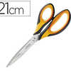 CISEAUX MAPED ULTIMATE LAMES A CIER INOXYDABLE EMBOSSAES 210MM ANNEAUX DOUBLE-SOFT AMBIDEXTRE BLISTER TRYME JAUNE/NOIR