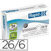 AGRAFE RAPID 26/6 BOÎTE 1000 U NITAS AGRAFE RAPID 26/6 BOÎTE 1000 U NITAS