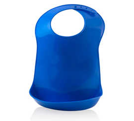 jeu-miniland-bavoir-plastique-translucide-31cm-hauteur-bleu