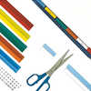 CAVALIER ESSELTE AUTO-ADHASIF DACOUPABLE 200MM 5 BANDES COLORIS VERT BLEU ROUGE BLANC ORANGE CAVALIER ESSELTE AUTO-ADHASIF DACOUPABLE 200MM 5 BANDES COLORIS VERT BLEU ROUGE BLANC ORANGE