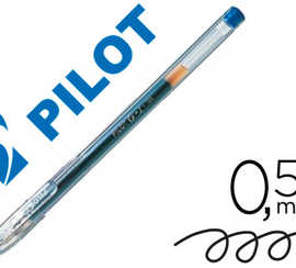 roller-pilot-g1-gel-grip-caout-chouc-bille-carbure-de-tungstene-pointe-fine-encre-gel-bleue
