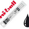 RECHARGE UNIBALL ROLLER SIGNO TSI ENCRE GEL EFFACABLE POINTE MOYENNE TRACA 0.7MM COLORIS NOIR SET 3 UNITAS