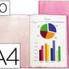 PROTEGE-DOCUMENTS LIDERPAPEL P OLYPROPYLENE COUVERTURE FLEXIBLE 30 POCHETTES FIXES A4 210X297MM ROUGE FROSTY TRANSLUCIDE PROTEGE-DOCUMENTS LIDERPAPEL P OLYPROPYLENE COUVERTURE FLEXIBLE 30 POCHETTES FIXES A4 210X297MM ROUGE FROSTY TRANSLUCIDE