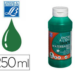 encre-al-eau-lefranc-bourgeoi-s-plume-pinceau-multi-supports-couleur-vert-ameraude-flacon-250ml