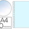 POCHETTE Q-CONNECT POLYPROPYLE NE LISSE 5/100E PERFORAE A4 CRISTAL ANTISTATIQUE SACHET 10 UNITAS POCHETTE Q-CONNECT POLYPROPYLE NE LISSE 5/100E PERFORAE A4 CRISTAL ANTISTATIQUE SACHET 10 UNITAS
