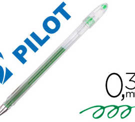 stylo-bille-pilot-g1-5-criture-fine-0-3mm-encre-gel-rechargeable-corps-translucide-couleur-vert