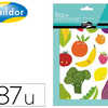 GOMMETTE MAXI MAILDOR BABY FRU ITS ET LAGUMES REPOSITIONNABLE 148X210MM 6 PLANCHES 87 UNITAS GOMMETTE MAXI MAILDOR BABY FRU ITS ET LAGUMES REPOSITIONNABLE 148X210MM 6 PLANCHES 87 UNITAS