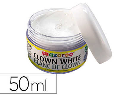 maquillage-snazaroo-blanc-clow-n-utilisation-sans-eau-couverture-maximale-pot-50ml