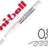 MARQUEUR UNIBALL PAINT MARKER PERMANENT POINTE EXTRA-FINE ENCRE BASE HUILE TOUS SUPPORTS RASISTE 800 DEGRAS BLANC MARQUEUR UNIBALL PAINT MARKER PERMANENT POINTE EXTRA-FINE ENCRE BASE HUILE TOUS SUPPORTS RASISTE 800 DEGRAS BLANC