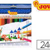 CRAYON COULEUR JOVI BOIS HEXAG ONAL 175MM MINE 7.5MM COULEURS VIVES ATUI CARTON 24 UNITAS CRAYON COULEUR JOVI BOIS HEXAG ONAL 175MM MINE 7.5MM COULEURS VIVES ATUI CARTON 24 UNITAS
