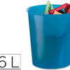 CORBEILLE APAPIER Q-CONNECT P LASTIQUE RASISTANT 16L 310X290MM COLORIS BLEU TRANSLUCIDE CORBEILLE APAPIER Q-CONNECT P LASTIQUE RASISTANT 16L 310X290MM COLORIS BLEU TRANSLUCIDE