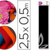 PAPIER CRÉPON LIDERPAPEL 34G/M 2 50CMX2.5M UNICOLORE NOIR CLASSIQUE PAPIER CRÉPON LIDERPAPEL 34G/M 2 50CMX2.5M UNICOLORE NOIR CLASSIQUE