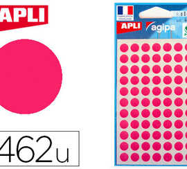pastille-adhasive-apli-agipa-d-iametre-8mm-permanente-coloris-rose-pochette-462-unitas