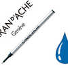 RECHARGE CARAN D'ACHE CARTOUCH E STYLO ROLLER ACIER INOXYDABLE TRAIT MOYEN COULEUR BLEU RECHARGE CARAN D'ACHE CARTOUCH E STYLO ROLLER ACIER INOXYDABLE TRAIT MOYEN COULEUR BLEU