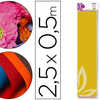 PAPIER CRÉPON LIDERPAPEL 34G/M 2 50CMX2.5M UNICOLORE JAUNE OR CLASSIQUE PAPIER CRÉPON LIDERPAPEL 34G/M 2 50CMX2.5M UNICOLORE JAUNE OR CLASSIQUE