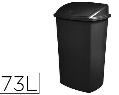 poubelle-cep-plastique-couvercle-basculant-73l-coloris-noir-365x75x465mm