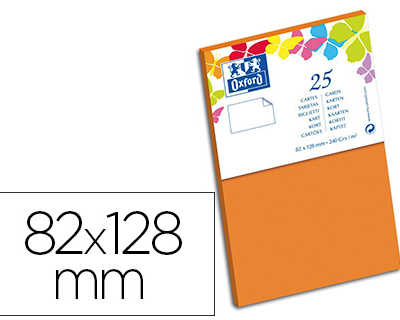 carte-oxford-v-lin-82x128mm-240g-coloris-orange-tui-25-unit-s