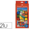 PASTILLE FABER CASTELL PEINTURE MAXI PALETTE 1 PINCEAU BOÎTE 21 UNITÉS PASTILLE FABER CASTELL PEINTURE MAXI PALETTE 1 PINCEAU BOÎTE 21 UNITÉS