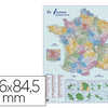 CARTE CALENDRIERS BOUCHUT GRAN DRAMY FRANCE ADMINISTRATIVE SOUPLE PELLICULAE VERNIS EFFACABLE SEC RECTO/VERSO 66X84.5CM