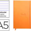 CARNET RHODIA WEBNOTEBOOK A5 1 4,8X21CM COUVERTURE SIMILI CUIR ORANGE 192 PAGES 90G LIGNA ALASTIQUE MARQUE-PAGE ORANGE CARNET RHODIA WEBNOTEBOOK A5 1 4,8X21CM COUVERTURE SIMILI CUIR ORANGE 192 PAGES 90G LIGNA ALASTIQUE MARQUE-PAGE ORANGE