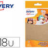 ÉTIQUETTE AVERY ADHÉSIVE OVALE 41X89MM PERMANENTE IMPRIMABLE BRILLANTE COLORIS KRAFT BOÎTE 18 UNITÉS ÉTIQUETTE AVERY ADHÉSIVE OVALE 41X89MM PERMANENTE IMPRIMABLE BRILLANTE COLORIS KRAFT BOÎTE 18 UNITÉS