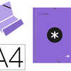 TRIEUR LIDERPAPEL ANTARTIK CARTON REMBORDÉ 12 COMPARTIMENTS ÉLASTIQUES COLORIS VIOLET TRIEUR LIDERPAPEL ANTARTIK CARTON REMBORDÉ 12 COMPARTIMENTS ÉLASTIQUES COLORIS VIOLET