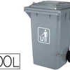 POUBELLE Q-CONNECT CONTENEUR P LASTIQUE COUVERCLE 100L 470X750X370MM DACHETS ORGANIQUES COLORIS GRIS POUBELLE Q-CONNECT CONTENEUR P LASTIQUE COUVERCLE 100L 470X750X370MM DACHETS ORGANIQUES COLORIS GRIS