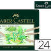 CRAYON FABER CASTELL PITT PASTEL SEC PIGMENTS PREMIÈRE QUALITE BOÎTE MÉTAL 24U CRAYON FABER CASTELL PITT PASTEL SEC PIGMENTS PREMIÈRE QUALITE BOÎTE MÉTAL 24U
