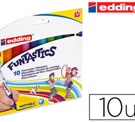 feutre-edding-coloriage-funtastics-e14-10s-pointe-ogive-3mm-couleurs-assorties-pochette-10-unit-s