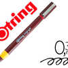 STYLO TECHNIQUE ROTRING RAPIDO GRAPH PAPIER DESSIN CALQUE LARGEUR TRAIT 0.35MM NORMES DIN 15 ET DIN 6776 STYLO TECHNIQUE ROTRING RAPIDO GRAPH PAPIER DESSIN CALQUE LARGEUR TRAIT 0.35MM NORMES DIN 15 ET DIN 6776