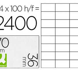 atiquette-adhasive-q-connect-7-0x36mm-coins-droits-imprimante-jet-d-encre-laser-copieur-bo-te-100-feuilles-2400-unitas