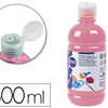 GOUACHE SCOLAIRE LIDERPAPEL LIQUIDE LAVABLE FERMETURE SÉCURITÉ BRILLANTE COLORIS ROSE FLACON 500ML GOUACHE SCOLAIRE LIDERPAPEL LIQUIDE LAVABLE FERMETURE SÉCURITÉ BRILLANTE COLORIS ROSE FLACON 500ML