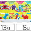 PÂTE AMODELER PLAYDOH POTS DE 113G COLORIS ASSORTIS 8 UNITAS