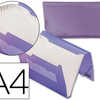 TRIEUR LIDERPAPEL POLYPROPYLÈN E A4 210X297MM 600 MICRONS 13 DÉPARTEMENTS FERMETURE ÉLASTIQUE TRANSPARENT FROSTY VIOLET TRIEUR LIDERPAPEL POLYPROPYLÈN E A4 210X297MM 600 MICRONS 13 DÉPARTEMENTS FERMETURE ÉLASTIQUE TRANSPARENT FROSTY VIOLET