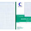 MANIFOLD AUTOCOPIANT ELVE A4 2 10X297MM QUADRILLA 5X5 FOLIOTAGE 50 TRIPLIS MANIFOLD AUTOCOPIANT ELVE A4 2 10X297MM QUADRILLA 5X5 FOLIOTAGE 50 TRIPLIS