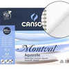 BLOC CANSON PAPIER DESSIN MONT VAL GRAIN FIN 300G SPIRALE MICRO-PERFORATIONS A4 210X297MM 12F