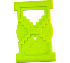 anneau-de-dentition-miniland-forme-sablier-coloris-vert-110mm