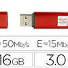 CLE USB ROUGE PAPIER 3.0 16GB LECTURE 50MB/S ECRITURE 15MB/SFLASH COLORIS ROUGE
