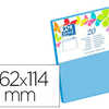 ENVELOPPE OXFORD C6 114X162MM 120G GOMMAE COLORIS BLEU LAGON ATUI 20 UNITAS ENVELOPPE OXFORD C6 114X162MM 120G GOMMAE COLORIS BLEU LAGON ATUI 20 UNITAS