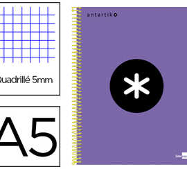 cahier-spirale-antartik-a5-perfor-couverture-polypropyl-ne-100g-5x5mm-violet