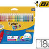 FEUTRE BIC KIDS COLORIAGE ENCR E ULTRA-LAVABLE CAPUCHON VENTILA POINTE BLOQUAE DACOR FANTAISIE POCHETTE 18 UNITAS