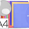 POCHETTE ENVELOPPE LIDERPAPEL POLYPROPYLENE 180 MICRONS A4 297X210MM FERMETURE VELCRO COLORIS ASSORTIS PACK 12 UNITAS POCHETTE ENVELOPPE LIDERPAPEL POLYPROPYLENE 180 MICRONS A4 297X210MM FERMETURE VELCRO COLORIS ASSORTIS PACK 12 UNITAS