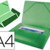 BOÎTE CLASSEMENT POLYPROPYLÈNE LIDERPAPEL CHEMISE DOS RIGIDE 25MM A4 210X297MM 700 MICRONS COLORIS VERT GLACÉ BOÎTE CLASSEMENT POLYPROPYLÈNE LIDERPAPEL CHEMISE DOS RIGIDE 25MM A4 210X297MM 700 MICRONS COLORIS VERT GLACÉ