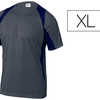 TEE-SHIRT BALI POLYESTER 160G/ M2 COL ROND MANCHES COURTES TRAITEMENT SACHAGE RAPIDE COLORIS GRIS/BLEU MARINE TAILLE XL TEE-SHIRT BALI POLYESTER 160G/ M2 COL ROND MANCHES COURTES TRAITEMENT SACHAGE RAPIDE COLORIS GRIS/BLEU MARINE TAILLE XL