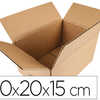 BOÎTE CARTON Q-CONNECT AMARICA INE 300X200X150MM PLIABLE 4 RABATS CANNELURE 5MM APAISSEUR HAUTE RASISTANCE EMPILEMENT BOÎTE CARTON Q-CONNECT AMARICA INE 300X200X150MM PLIABLE 4 RABATS CANNELURE 5MM APAISSEUR HAUTE RASISTANCE EMPILEMENT